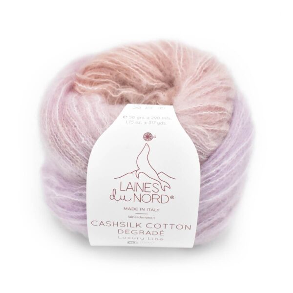 Laines du Nord Cashsilk, Cotton Degrade