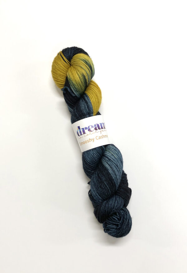 Dream in Color Smooshy Cashmere Gold Record Blues