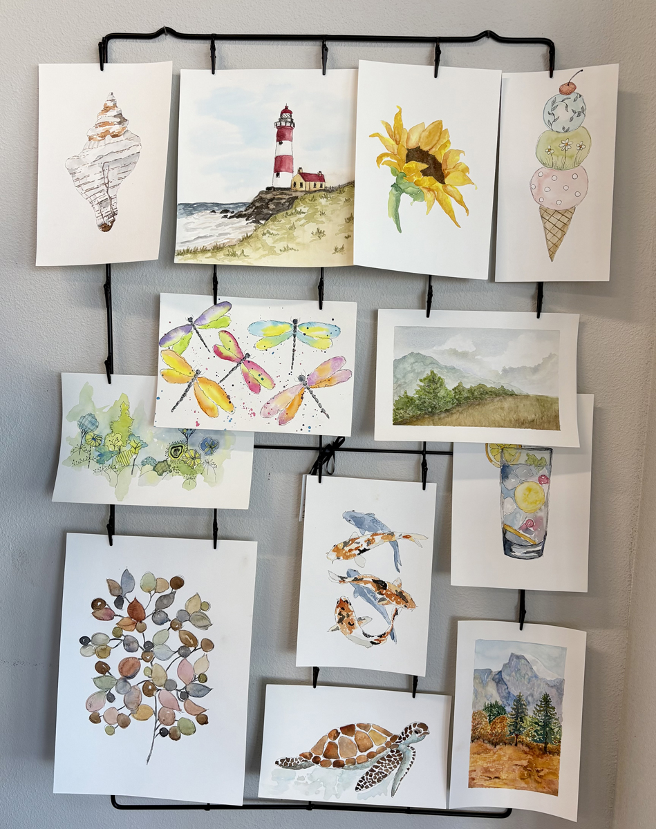 watercolor sample classes